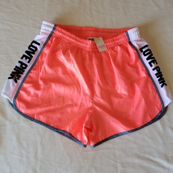 PINK Victoria's Secret Pants - PINK VS Shimmer Running Shorts